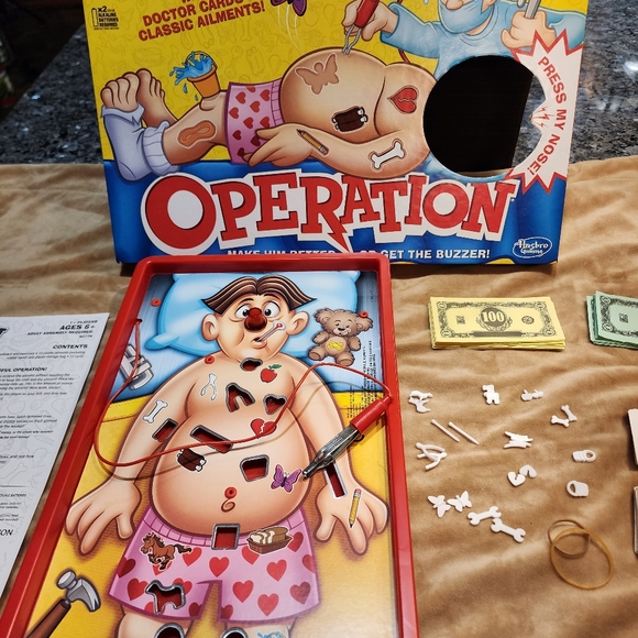 VGC Operation Game w all pieces! - Picture 4 of 9